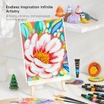 Shuttle Art 30-Color Acrylic Paint Set