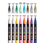 Multicolor Fine Acrylic Paint Marker Set