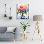Hydrangea 5D Diamond Painting Kit for Adults