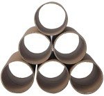 30 Pack Thick Cardboard Craft Rolls - Round Tubes