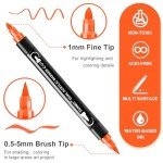 48 Color Dual Tip Acrylic Paint Markers