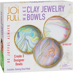 DIY Clay Jewelry Bowls Craft Kit for Kids