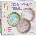 DIY Clay Jewelry Bowls Craft Kit for Kids