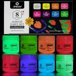 Artecho Glow in the Dark Acrylic Paint Set