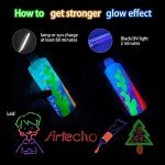 Artecho Glow in the Dark Acrylic Paint Set