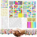Craft Clay Bead Kit for Friendship Bracelets