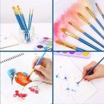 10-Piece Acrylic Paint Brush Set for Kids