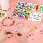 Craft Clay Bead Kit for Friendship Bracelets