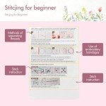 Beginner's Embroidery Kit: 4 Pack with Tools