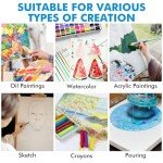 14-Piece Blank Canvas Set for Creative Art