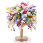 200 Pcs Multi-Color Pipe Cleaners for Crafts