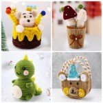 200 Pcs Multi-Color Pipe Cleaners for Crafts