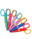 Decorative Edge Craft Scissors - 6 Pack