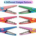 Decorative Edge Craft Scissors - 6 Pack