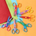 Decorative Edge Craft Scissors - 6 Pack