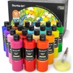18 Colors Acrylic Paint Set for Creative Fun
