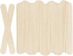KTOJOY 100Pcs Jumbo Wooden Craft Sticks for DIY