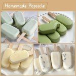 KTOJOY 100Pcs Jumbo Wooden Craft Sticks for DIY