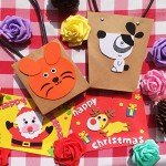 104 Pack Colorful Foam Sheets for Crafts