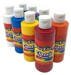 Cra-Z-Art Washable Classic Paint Set, 8 Colors