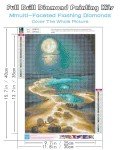Moonlight Beach 5D Diamond Painting Kit for Adults