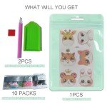 Diamond Art Kits for Kids - Animal Mosaics