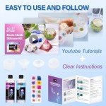 Resin Art Kit with Molds and Pigments