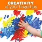 Crayola Washable Finger Paints for Kids