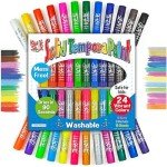 Kwik Stix Washable Paint Sticks - 24 Colors