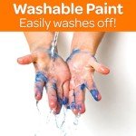 Crayola Washable Finger Paints for Kids
