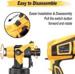 High-Power Electric Paint Sprayer with Adjustable Nozzles