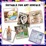 30-Color Dual Tip Acrylic Paint Marker Set