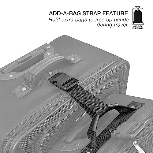 Orange 29-Inch Rolling Luggage