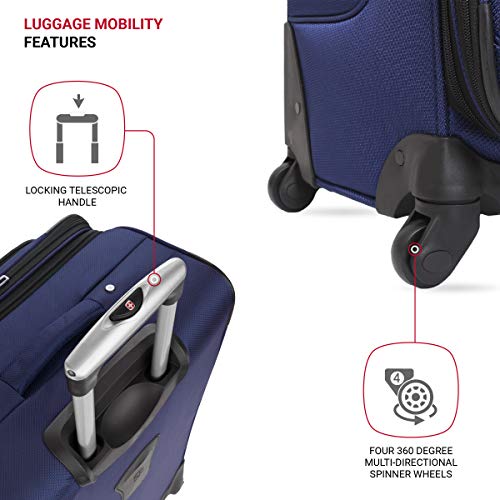 SwissGear Sion Spinner Luggage - Blue