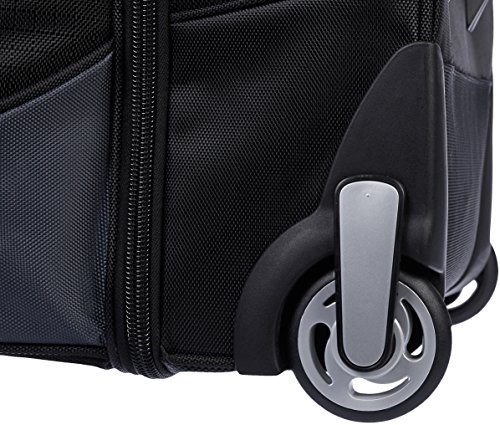 AmazonBasics 35-Inch Rolling Duffle Bag - Black