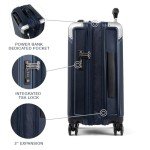 Elite Expandable Hard Case - True Navy Blue