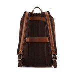 Samsonite Classic Leather Backpack in Cognac