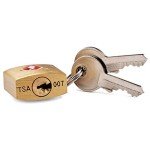 Samsonite Brass Travel Sentry Key Locks - 2-Pack
