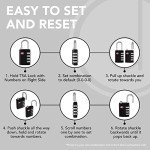 Durable TSA Locks for Luggage - 2-Pack