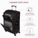SwissGear Sion 25-Inch Expandable Softside Luggage
