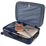20" Navy Blue Expandable Spinner Carry-On Luggage
