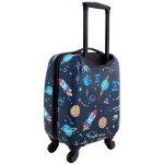 Kids Space-Themed 5-Piece Luggage Set
