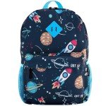 Kids Space-Themed 5-Piece Luggage Set