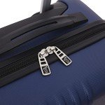 Cosmo Navy Blue 20-Inch Hardside Spinner Luggage