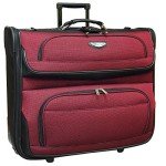Amsterdam Business Rolling Garment Bag - Red