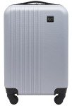 20-Inch Silver Hardside Spinner Carry-On Luggage