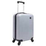 20-Inch Silver Hardside Spinner Carry-On Luggage