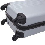 20-Inch Silver Hardside Spinner Carry-On Luggage