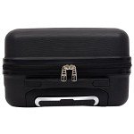 Travelers Club 22-Inch Black Spinner Carry-On