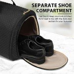 Coolife Convertible Garment Duffel Bag - Pink